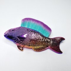 купить Щетка для удаления пыли Рыбка голубо-фиолетовая