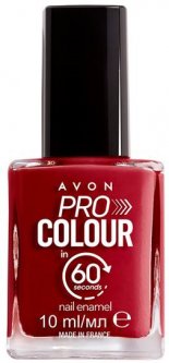 купить Лак для ногтей Avon Pro Цвет 60 секунд быстросохнущий Brightest Blue 10 мл (99478)(ROZ6400103221)