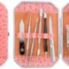 купить Набор маникюрный Avenir Cosmetics Podium Professional 11 предметов Королевский розовый (2009610007995)