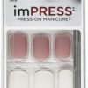 купить Твердый лак для ногтей Kiss ImPress press-on manicure Head Honcha 30 шт (731509720457)