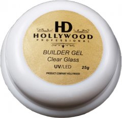 купить Гель для наращивания ногтей HD Hollywood Builder Gel Clear 25 мл (HD-ГС25) (2200199025008)