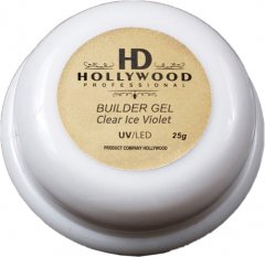 купить Гель для наращивания ногтей HD Hollywood Builder Gel Clear Ice Violet 25 мл (HD-ГСС25) (2200213142568)